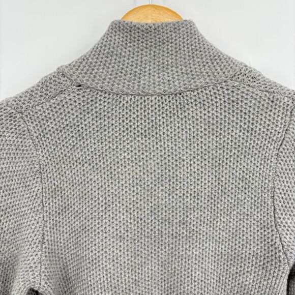 Anthropologie Moth Blakely Gray Floral One Button Knit Cardigan, Sz XS, Boho - Picture 5 of 12